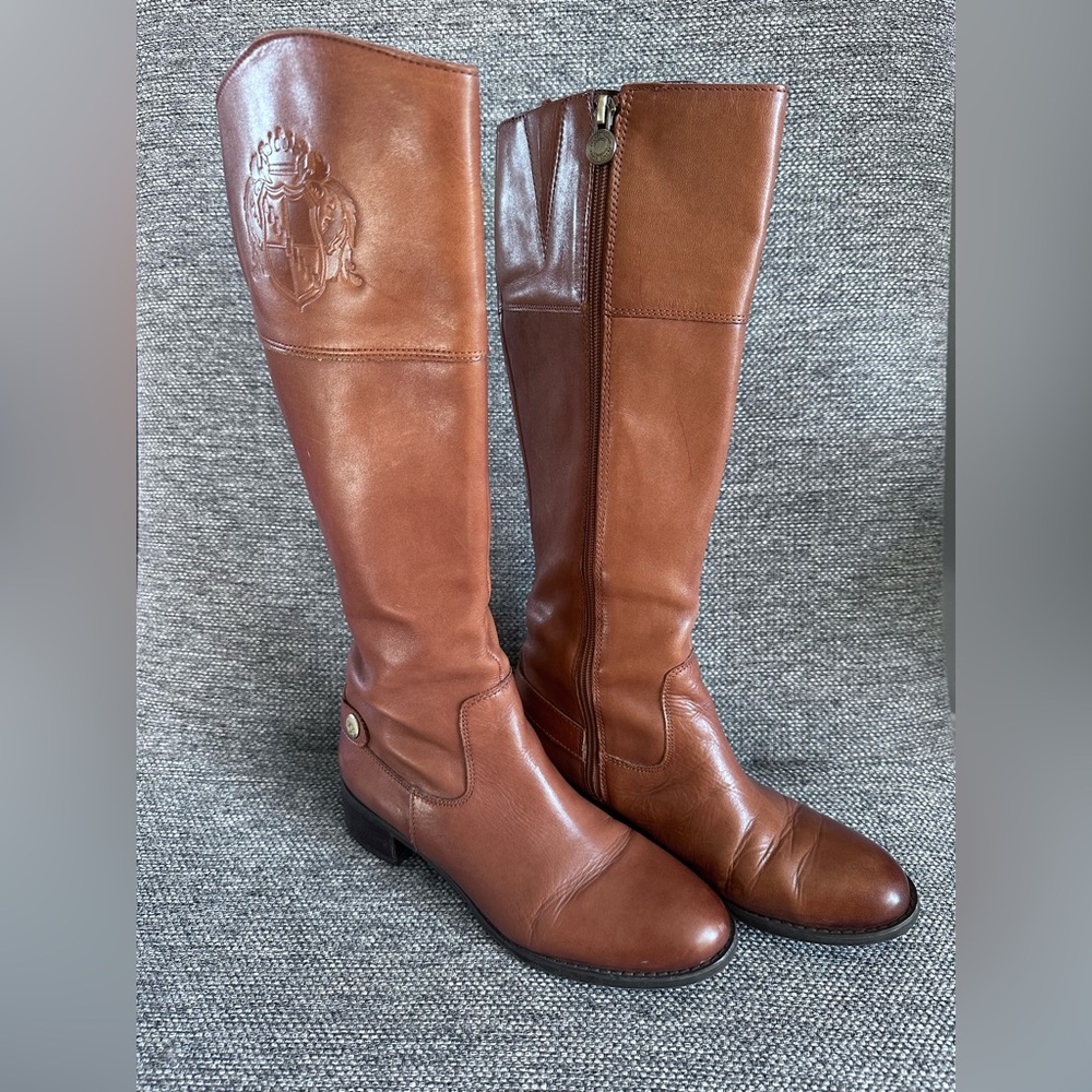 Franco Sarto Chipper Tan Riding Boots